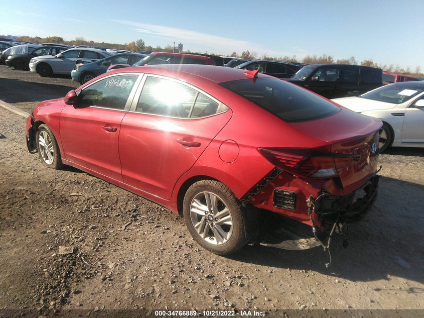 VIN 5NPD84LF1LH524590 2020 HYUNDAI ELANTRA SEL