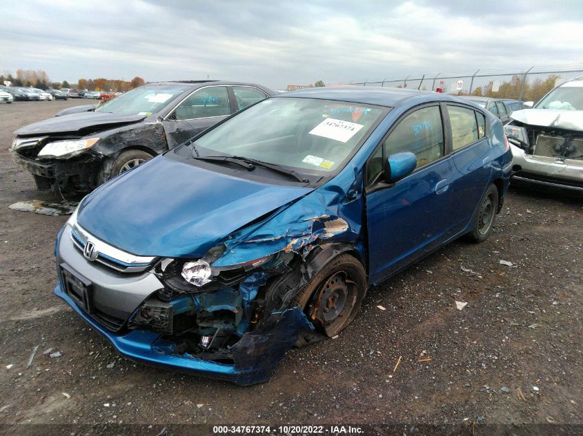 2013 HONDA INSIGHT JHMZE2H31DS000844