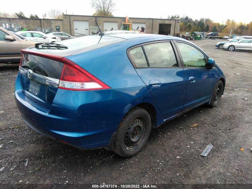 2013 HONDA INSIGHT JHMZE2H31DS000844