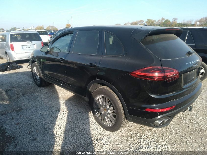 2016 PORSCHE CAYENNE S WP1AB2A23GLA95204