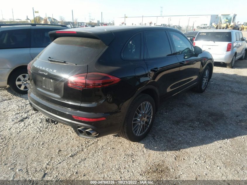 2016 PORSCHE CAYENNE S WP1AB2A23GLA95204