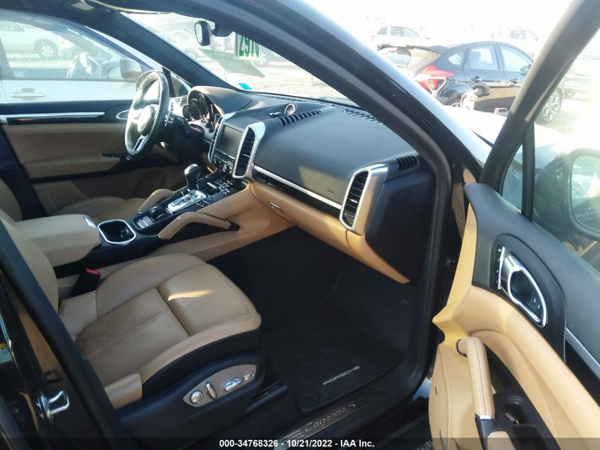 2016 PORSCHE CAYENNE S WP1AB2A23GLA95204