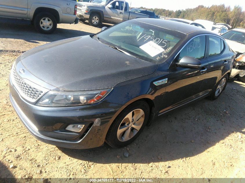 2015 KIA OPTIMA HYBRID KNAGM4AD5F5089861