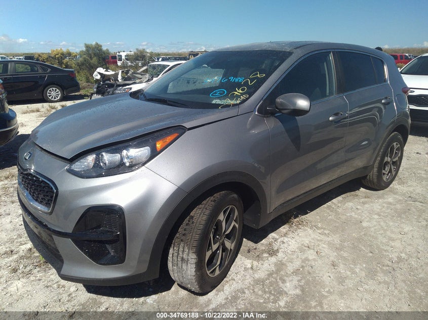 VIN KNDPM3AC9N7027628 2022 KIA SPORTAGE LX