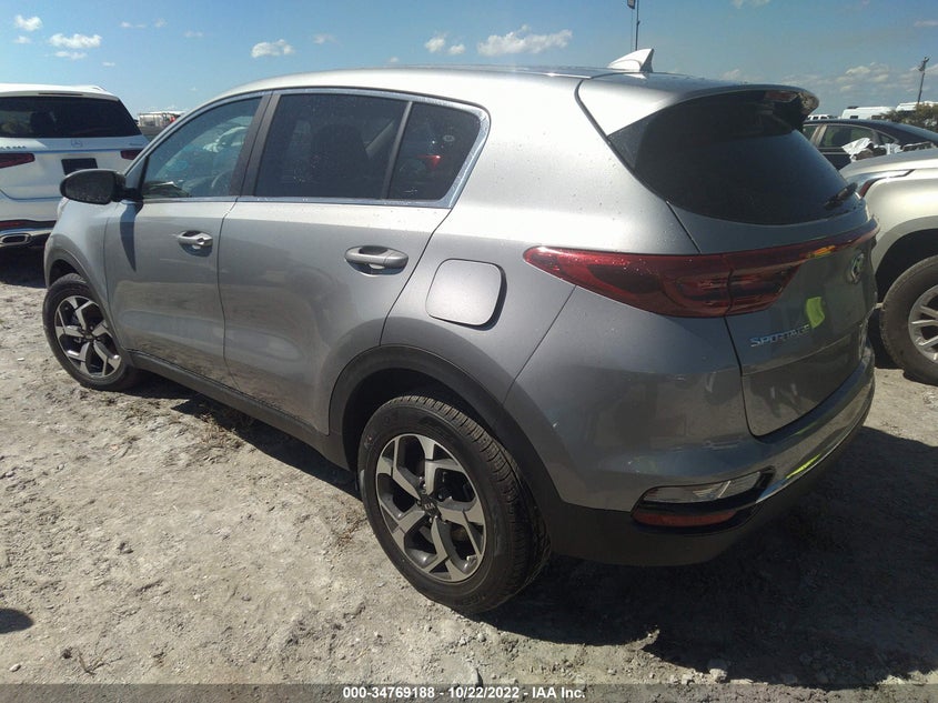 VIN KNDPM3AC9N7027628 2022 KIA SPORTAGE LX