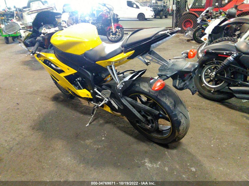 2008 YAMAHA YZFR6 JYARJ16E88A006773