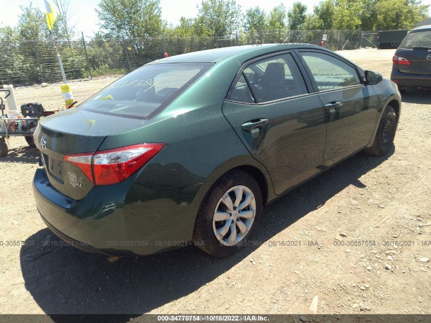 2015 TOYOTA COROLLA LE 2T1BURHE2FC467534