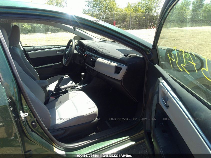 2015 TOYOTA COROLLA LE 2T1BURHE2FC467534
