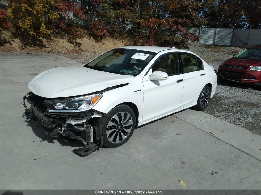 2017 HONDA ACCORD HYBRID JHMCR6F32HC019021
