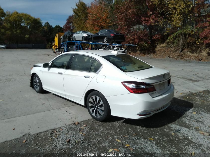 2017 HONDA ACCORD HYBRID JHMCR6F32HC019021