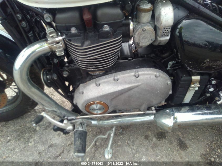2022 TRIUMPH MOTORCYCLE BONNEVILLE SPEEDMASTER SMTD46HL7NTAH5906