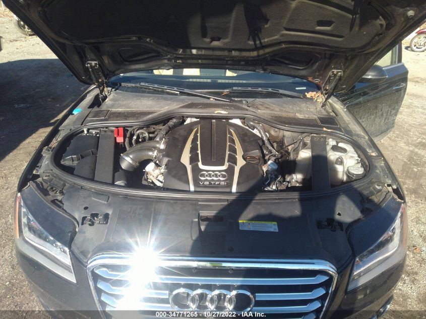 2013 AUDI A8 L 4.0L WAUR2AFD5DN025225