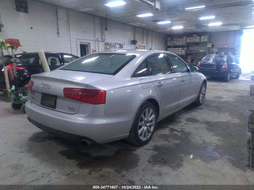 2013 AUDI A6 3.0T PREMIUM PLUS WAUGGAFCXDN101554