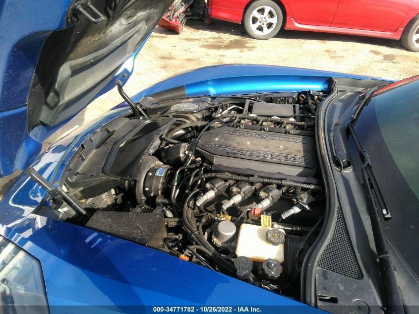 2015 CHEVROLET CORVETTE Z06 2LZ - 1G1YR2D65F5609043