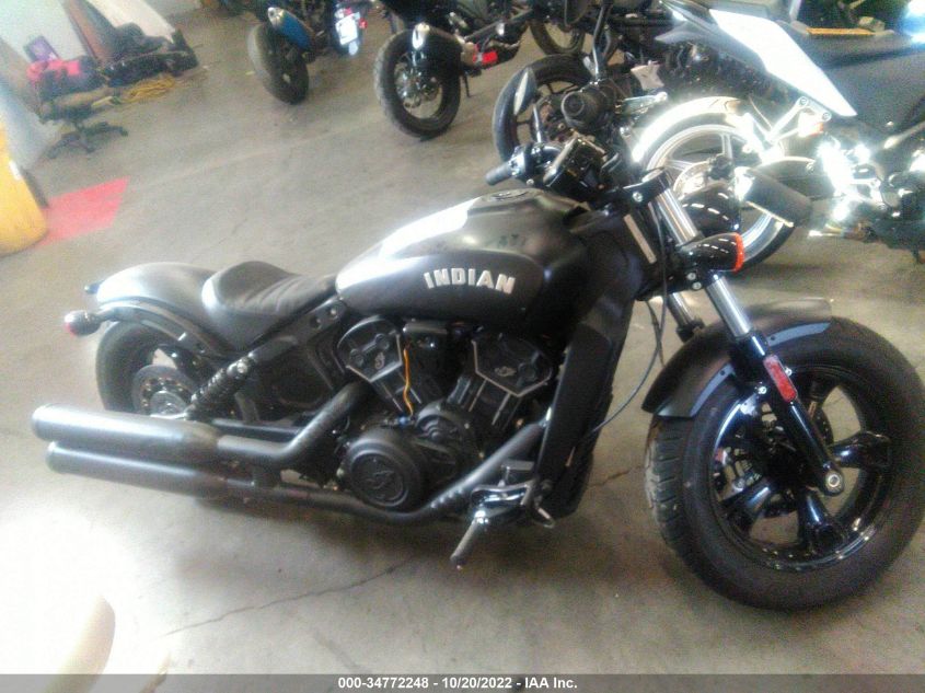 2021 INDIAN MOTORCYCLE CO. SCOUT BOBBER SIXTY ABS 56KMTA115M3172416