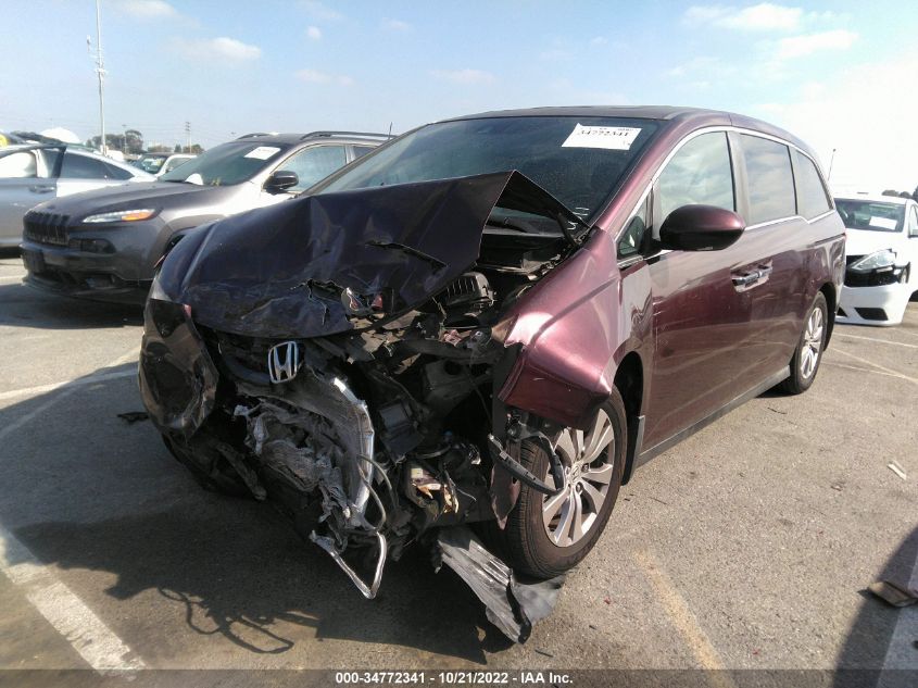2014 HONDA ODYSSEY EX-L - 5FNRL5H60EB133936