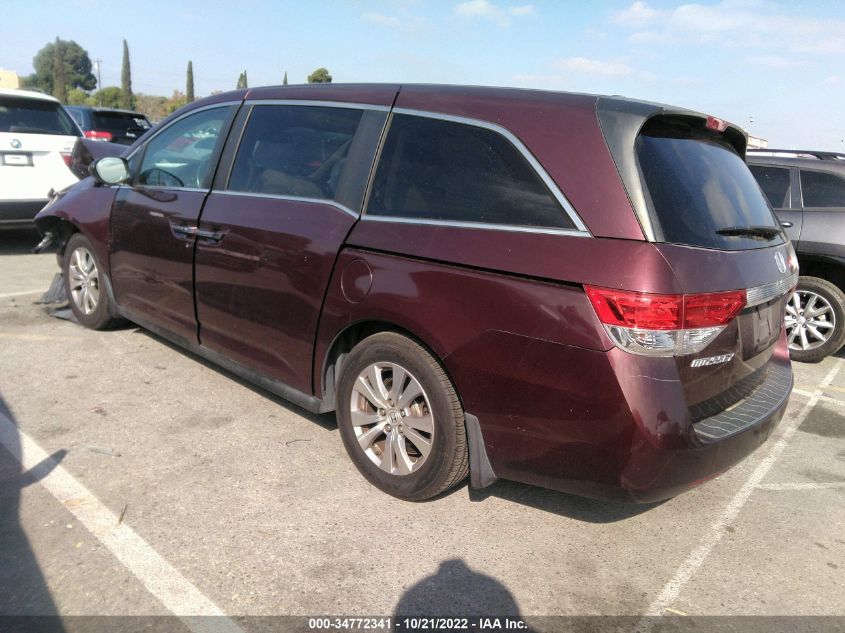 2014 HONDA ODYSSEY EX-L - 5FNRL5H60EB133936