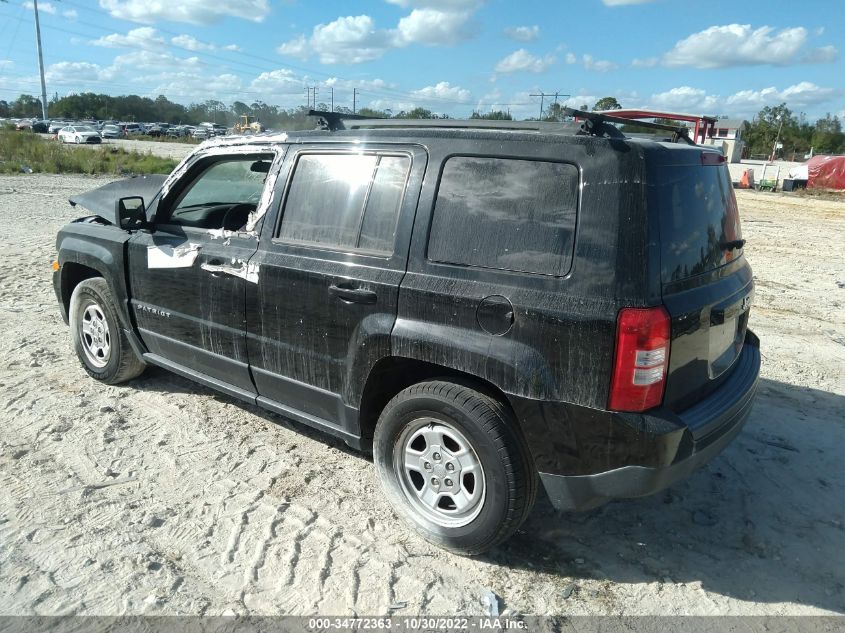 2014 JEEP PATRIOT SPORT 1C4NJPBA8ED731437