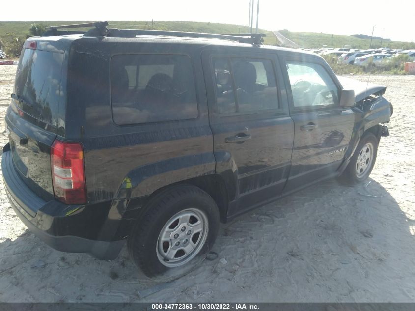 2014 JEEP PATRIOT SPORT 1C4NJPBA8ED731437