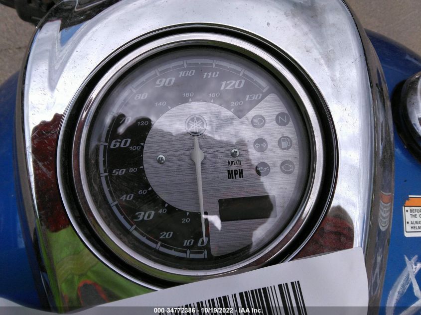 2012 YAMAHA XVS950 A/CT JYAVN01E0CA012483