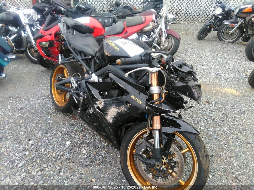 2013 TRIUMPH MOTORCYCLE DAYTONA 675/R SMTD03NS9DT555371