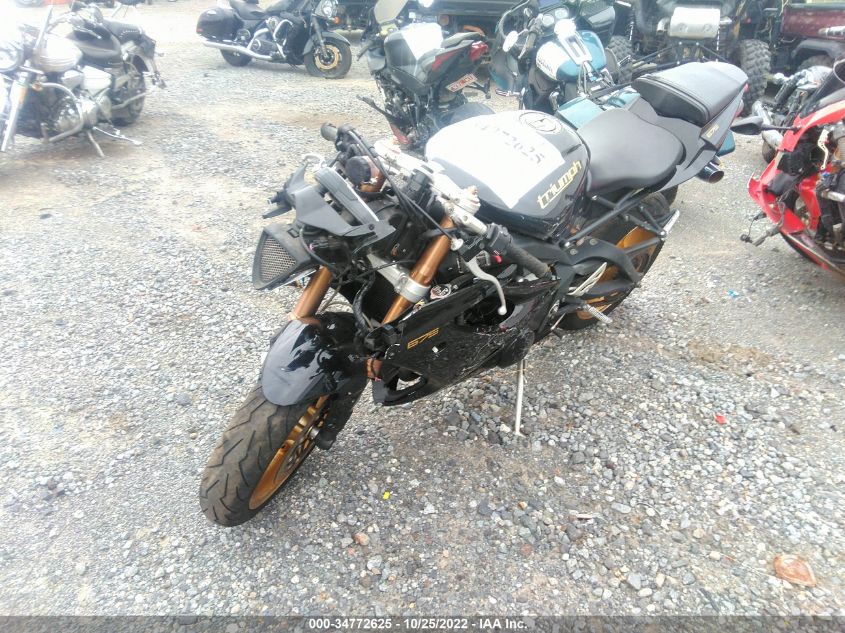 2013 TRIUMPH MOTORCYCLE DAYTONA 675/R SMTD03NS9DT555371