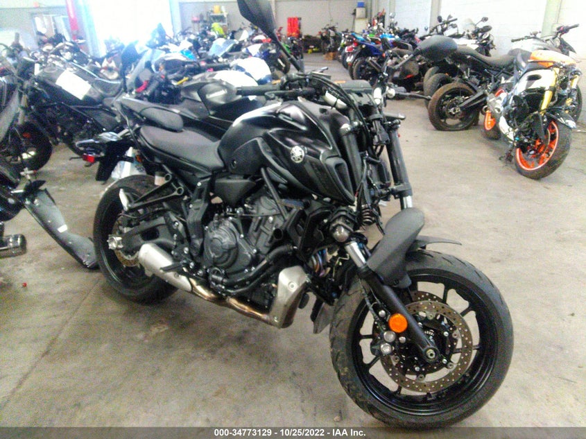 VIN JYARM32E8NA004820 2022 YAMAHA MT07