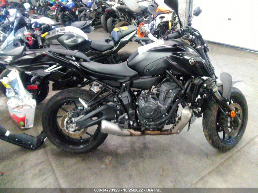 VIN JYARM32E8NA004820 2022 YAMAHA MT07