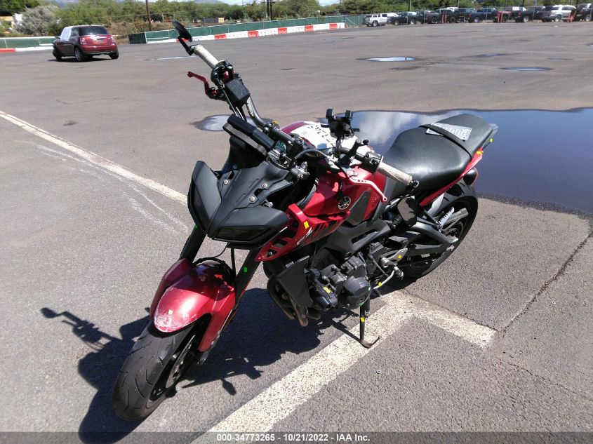 2017 YAMAHA FZ09 JYARN53E2HA000922