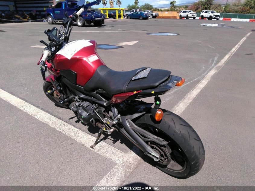 2017 YAMAHA FZ09 JYARN53E2HA000922