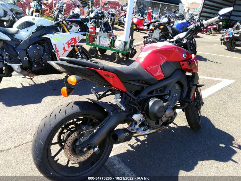 2017 YAMAHA FZ09 JYARN53E2HA000922
