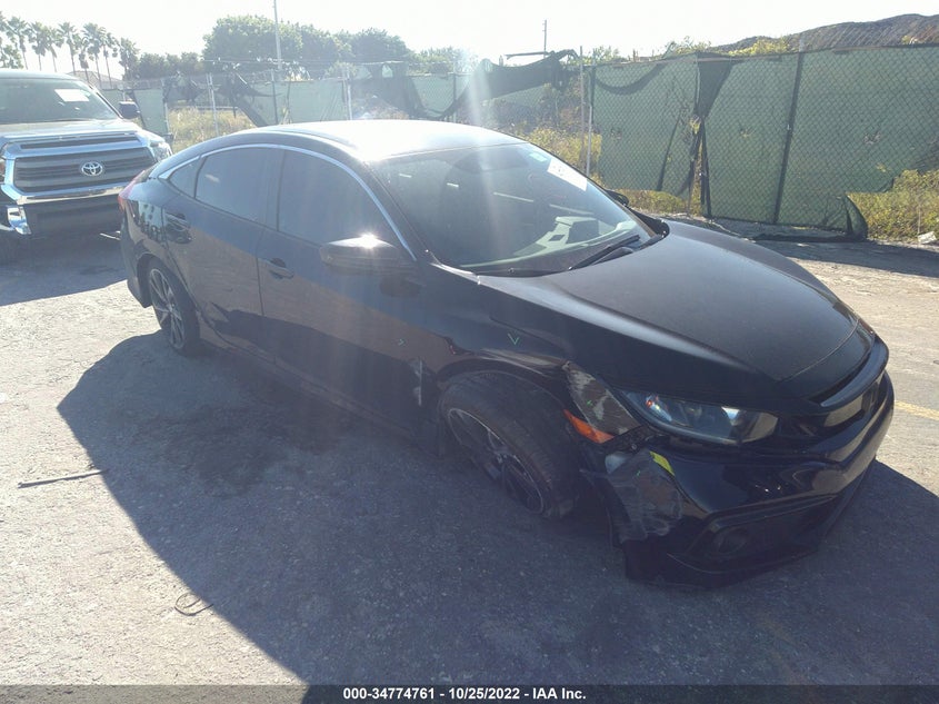 2HGFC2F89LH590193 HONDA CIVIC SEDAN SPORT 2020
