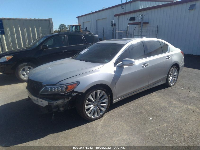2014 ACURA RLX TECH PKG JH4KC1F56EC005829