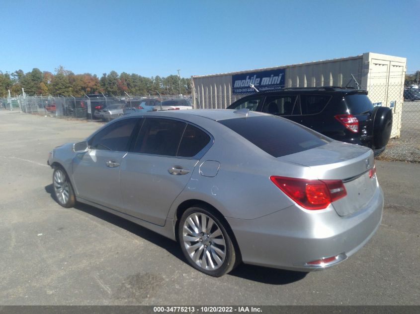 2014 ACURA RLX TECH PKG JH4KC1F56EC005829