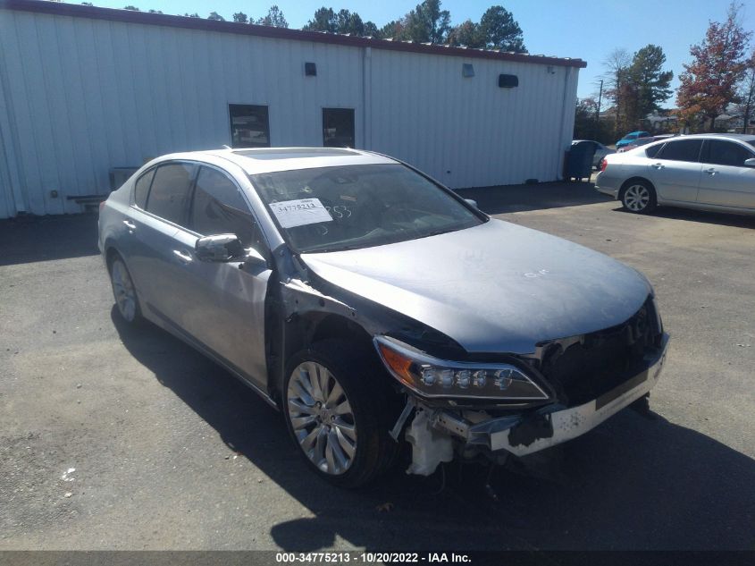2014 ACURA RLX TECH PKG JH4KC1F56EC005829