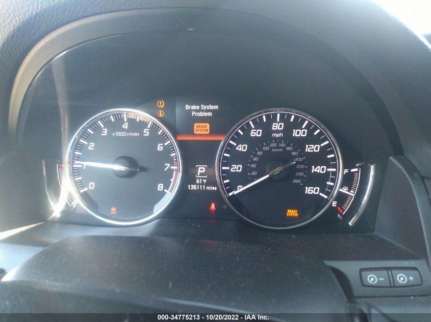 2014 ACURA RLX TECH PKG JH4KC1F56EC005829
