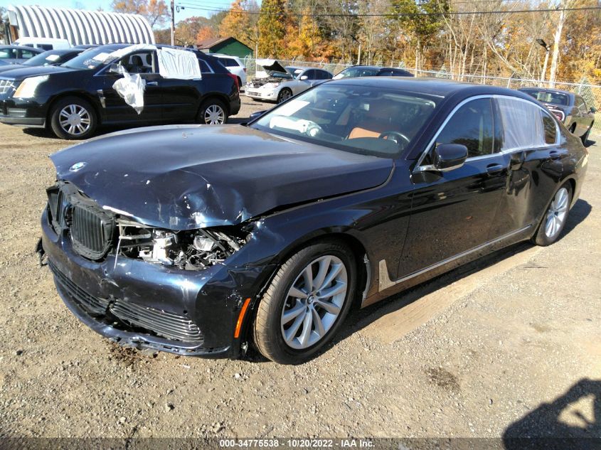 2019 BMW 7 SERIES 740I XDRIVE WBA7E4C52KGV28743