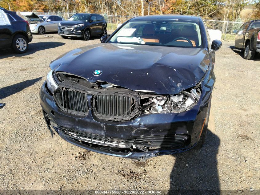 2019 BMW 7 SERIES 740I XDRIVE WBA7E4C52KGV28743
