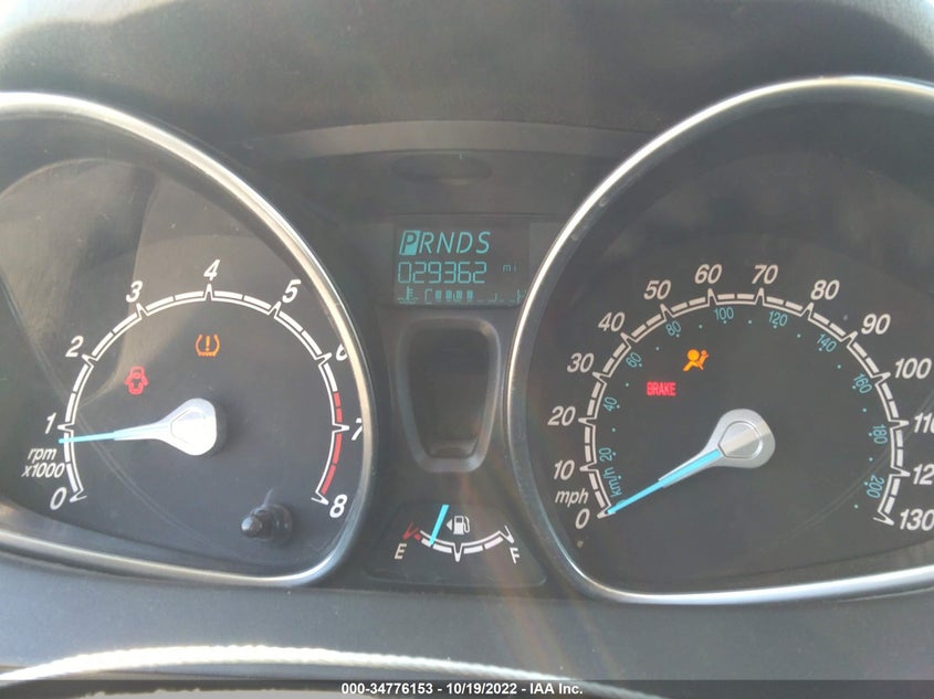 VIN 3FADP4BJ1KM134175 2019 FORD FIESTA SE