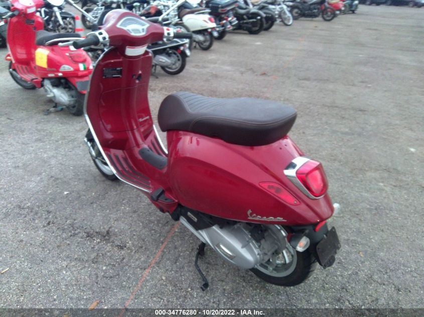 2019 VESPA GRANTURISMO ZAPM818G8K5901106