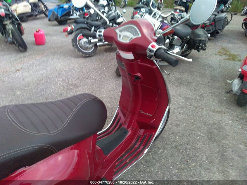2019 VESPA GRANTURISMO ZAPM818G8K5901106