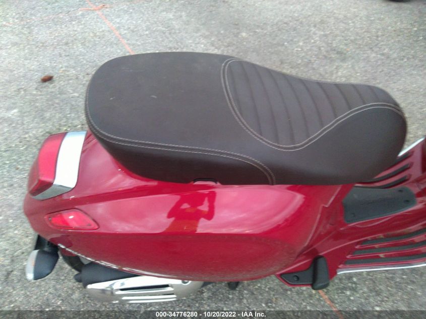2019 VESPA GRANTURISMO ZAPM818G8K5901106