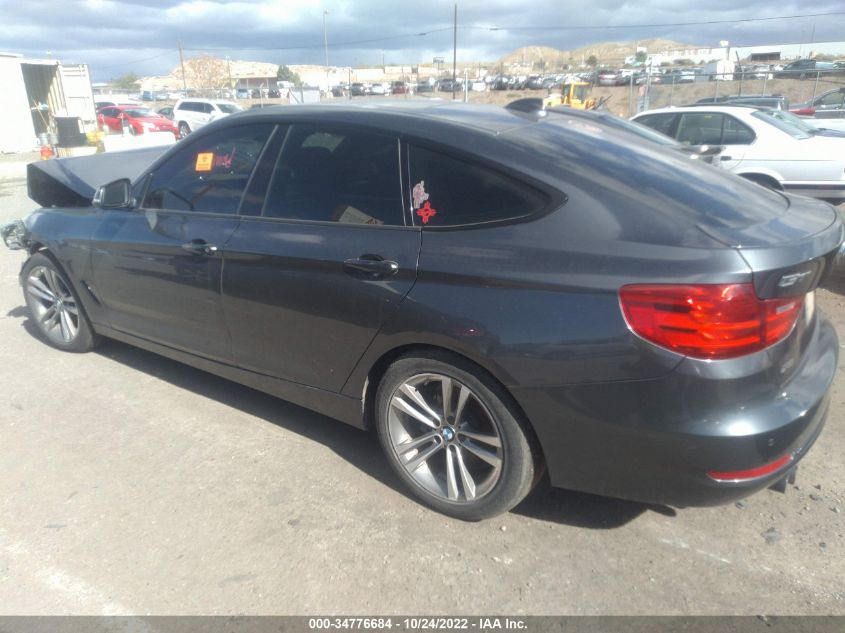 2014 BMW 3 SERIES GRAN TURISMO 328I XDRIVE WBA3X5C56ED242690