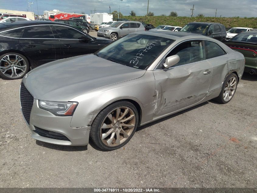 2013 AUDI A5 PREMIUM PLUS WAULFAFR1DA019306