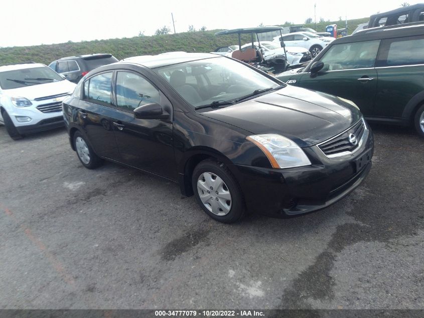 3N1AB6APXCL632804 | 2012 NISSAN SENTRA