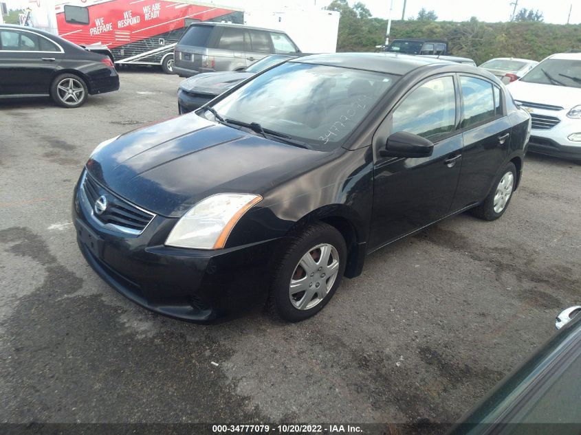 3N1AB6APXCL632804 | 2012 NISSAN SENTRA