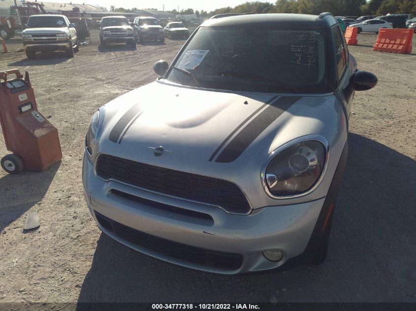 2013 MINI COOPER COUNTRYMAN S WMWZC3C53DWM28376