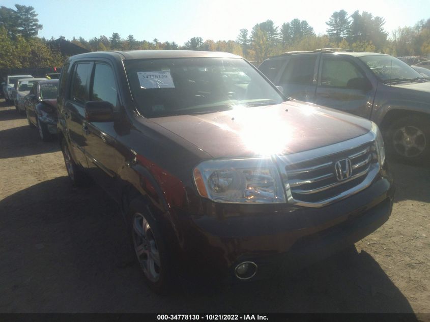 2013 HONDA PILOT EX-L - 5FNYF4H55DB008398