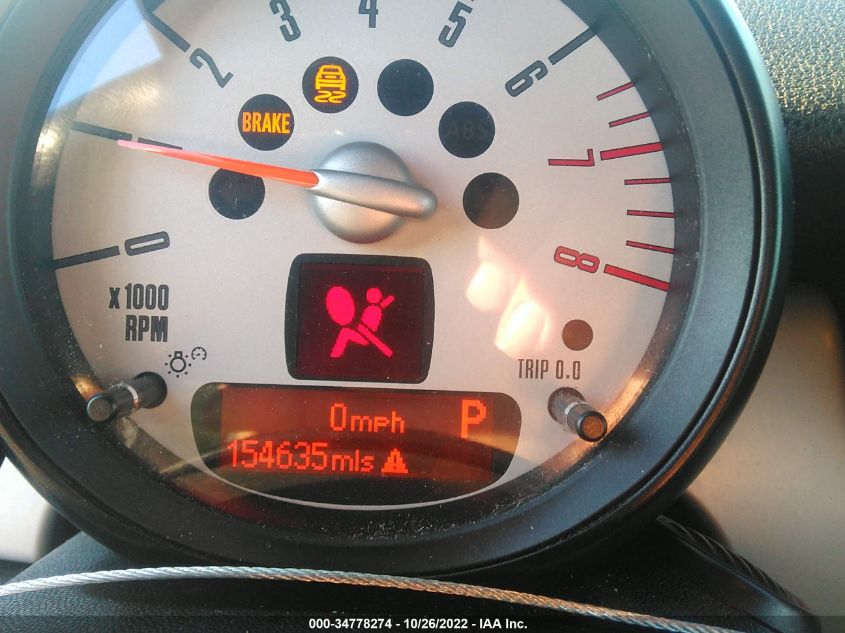 2013 MINI COOPER CONVERTIBLE WMWZN3C59DT569108