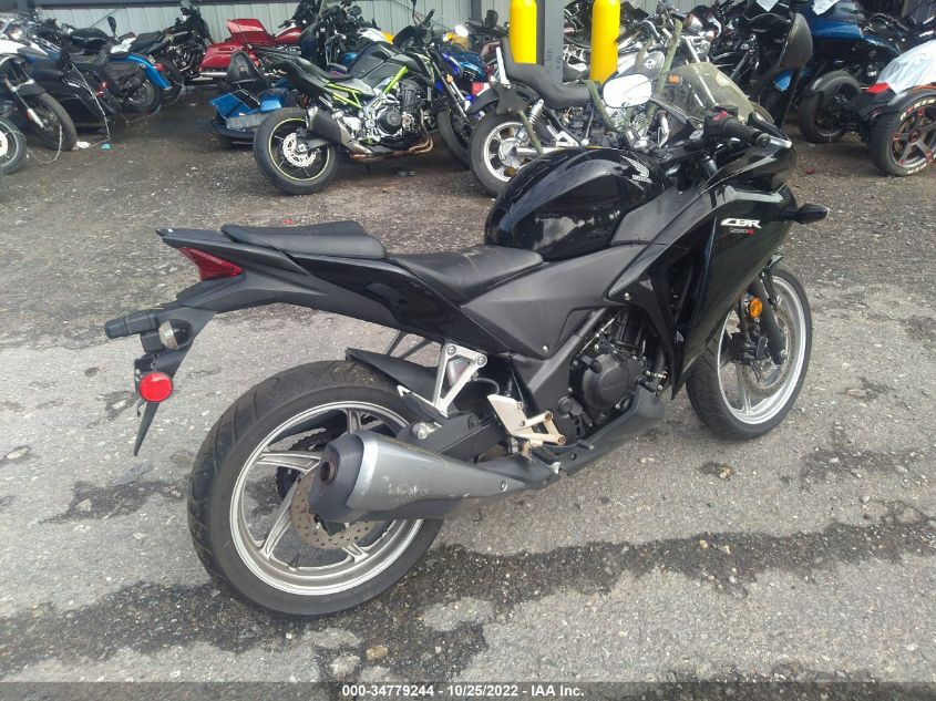 2012 HONDA CBR250 R MLHMC4104C5202990